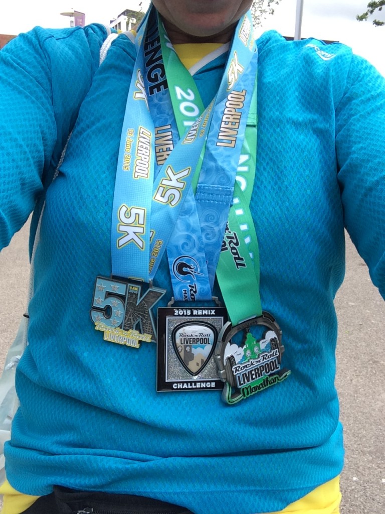 5K, REMIX and Marathon Medals