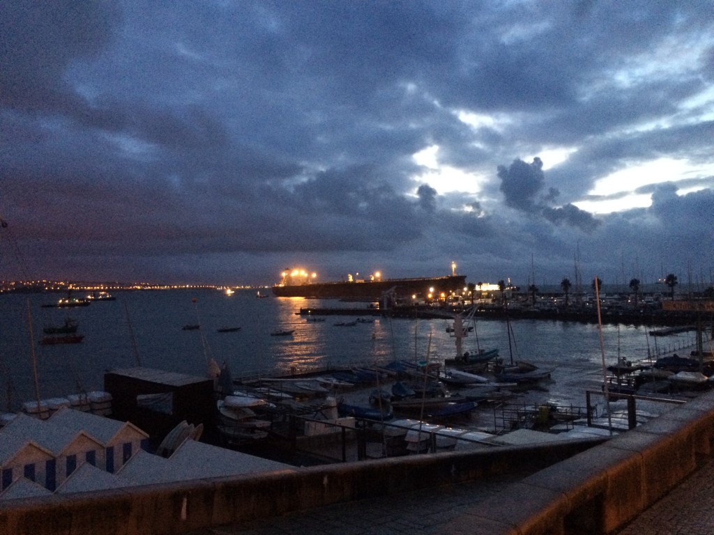 morning view of the harbor