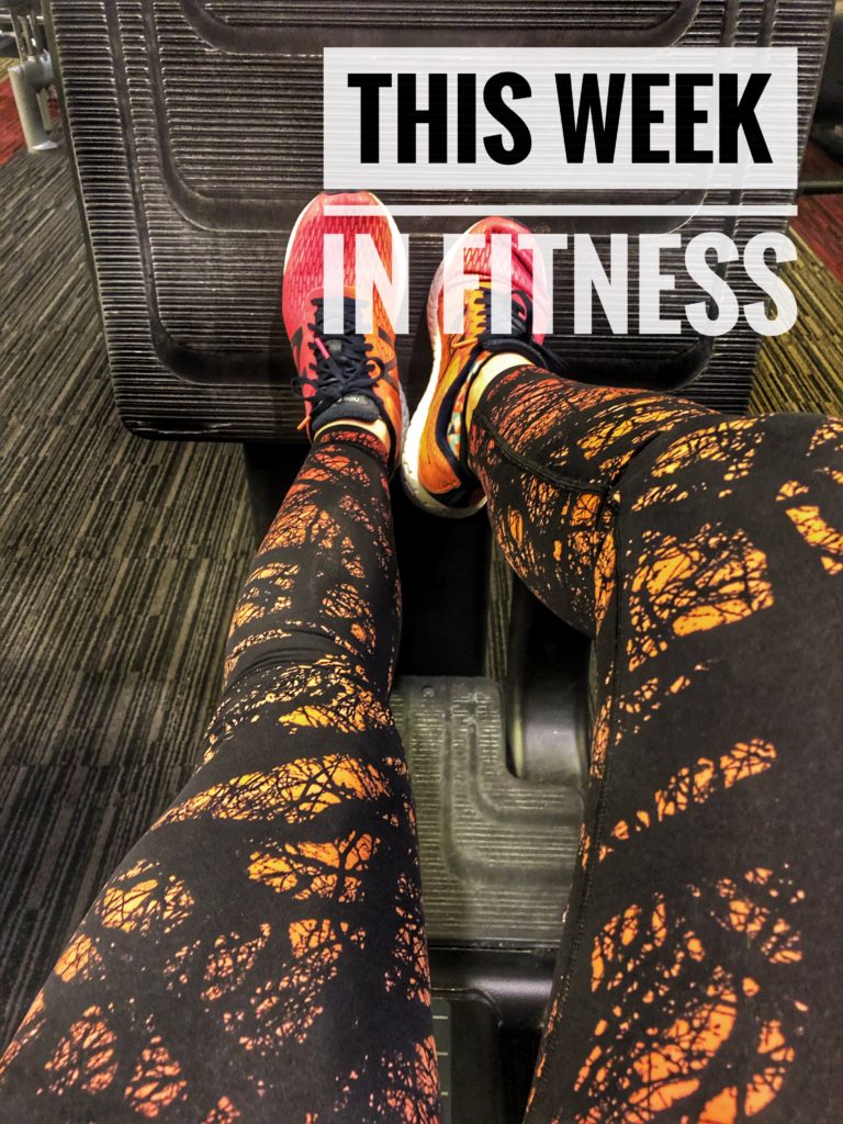 this week in fitness - weekly run down